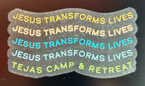JTL clear sticker